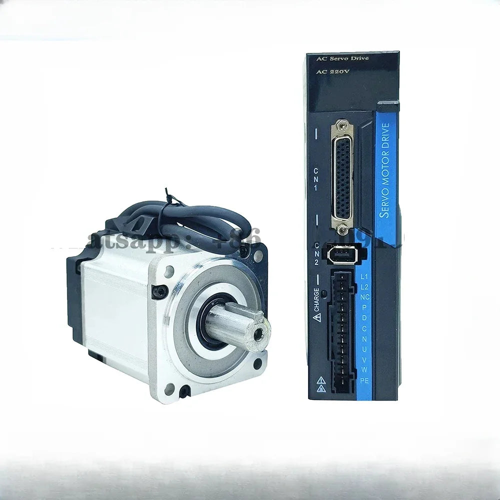 CNC Servo motor group 40/80 small AC 400W 750W CNC controller servo driver uses engraving and milling machine