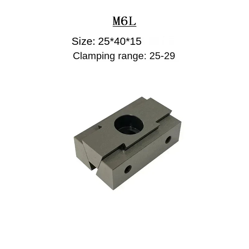 M6/M8L OK Double Extension Vise Fixture CNC Machining Center Multi-station Batch Processing Inclined Wedge Expansion Clamp Block