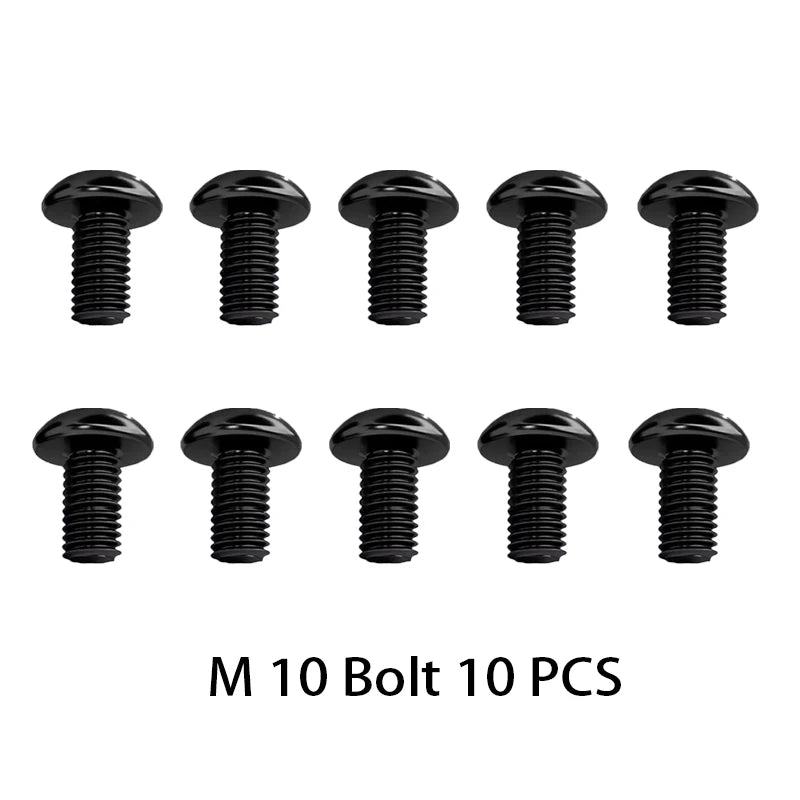 6 Pcs Hexagonal Eccentric Fixture Clamps Stainless Steel Anchor Clamping with Nut for Workholding Thread M4 M5 M6 M8 M10 M12 M16