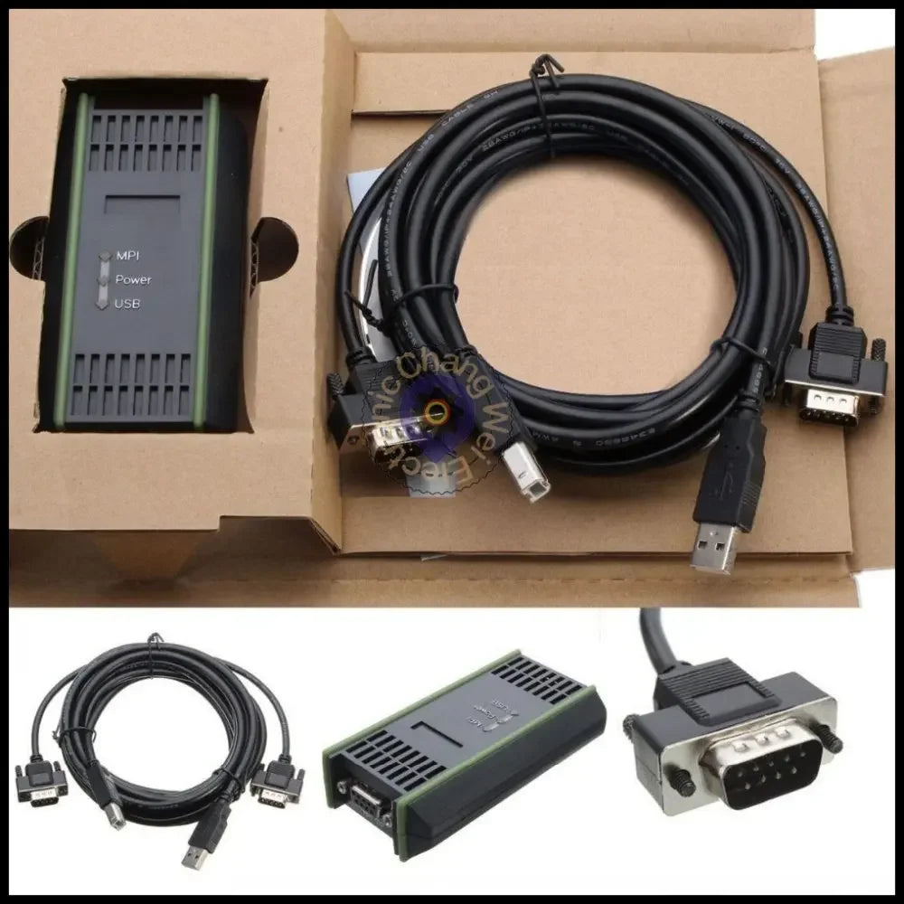 CNC 6ES7972-0CB20-0XA0 PC Adapter USB Cable PLC For Siemens S7-200/300/400 RS485 Profibus MPI/PPI 9-pin