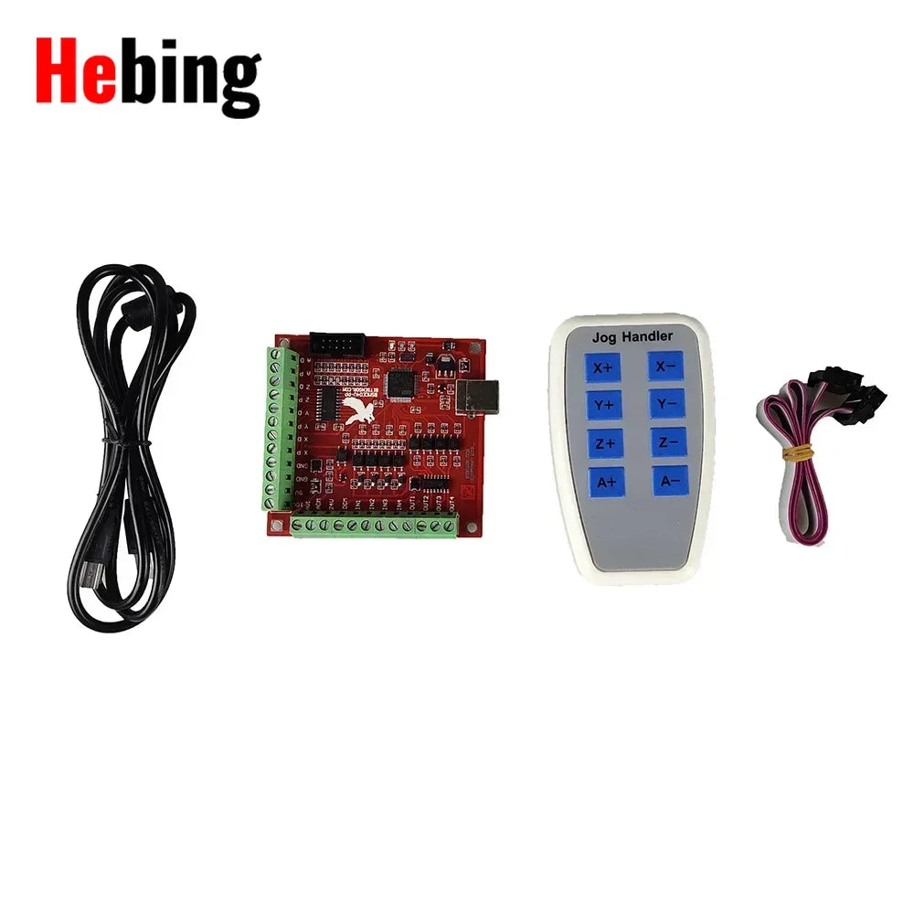 CNC Red Breakout Board USB MACH3 100Khz 4 Axis Interface Driver Motion Controller Driver Board