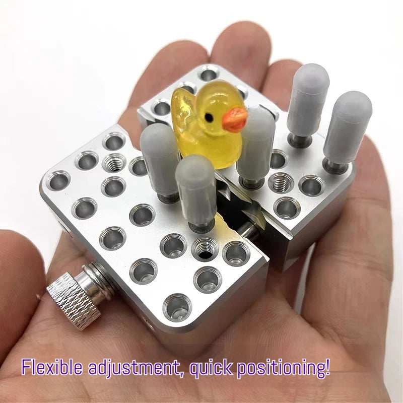 Universal Mini Drill Press Vise Clamp Table Bench Vise for Models Jewelry Watch Repairing Clip Doll DIY Sculpture Coloring Tool