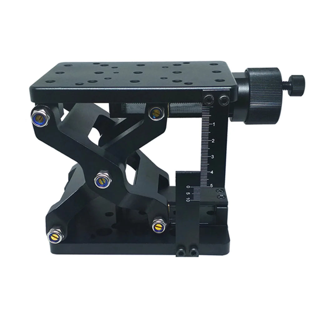 High Precise Manual Lift Z-axis Manual Lab Jack Elevator Optical Sliding Lift lifting platform PT-SD408 PT-SD408S 60mm Travel