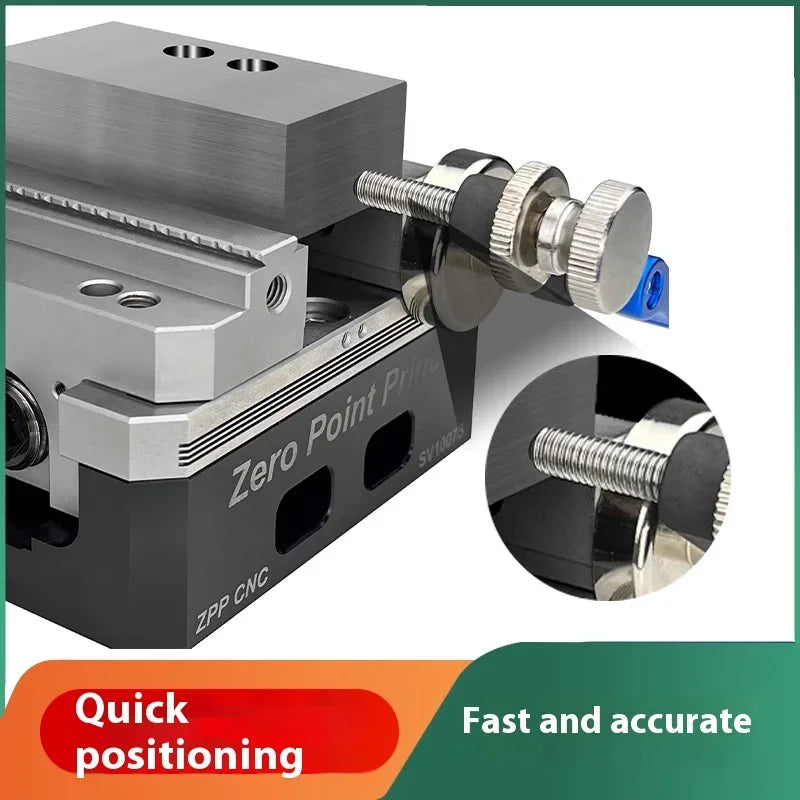 CNC Workpiece Locator Auxiliary Parallel Magnetic Suction Auxiliary Vise Vice Self Centering Vice Vise Magnet Locator Positioner