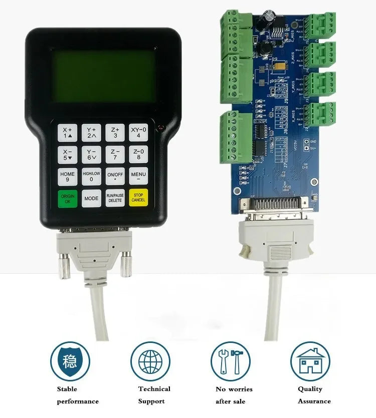 HKNC-0501 DSP CNC Handle motion control system Can replace For laser/ flame/ plasma cutting machine & Engraving mach