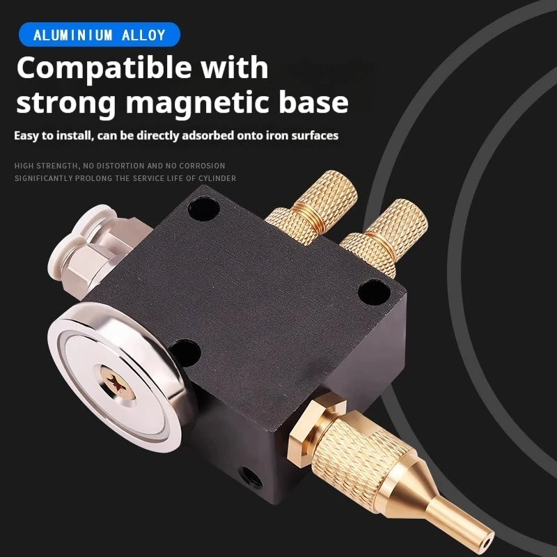 Pneumatic lathe machining cooling sprayer milling machine cutting fluid universal engraving machine sprayer water pipe oil pump