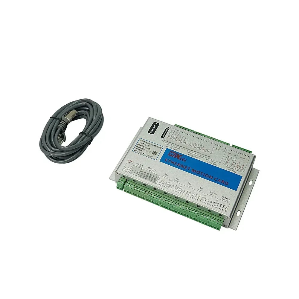 CNC Mach3 Controller Ethernet Breakout Board MKX-V Specialfication 3/4/6 axis+LHB04B-4/6 Wired handwheel 2000KHz