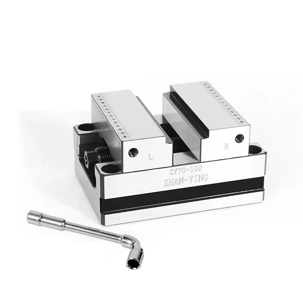 Precision CNC Vise Four Axis Five Axis Turntable Fixture Self Centering CNC Machining Center Concentric Flat Nose Pliers