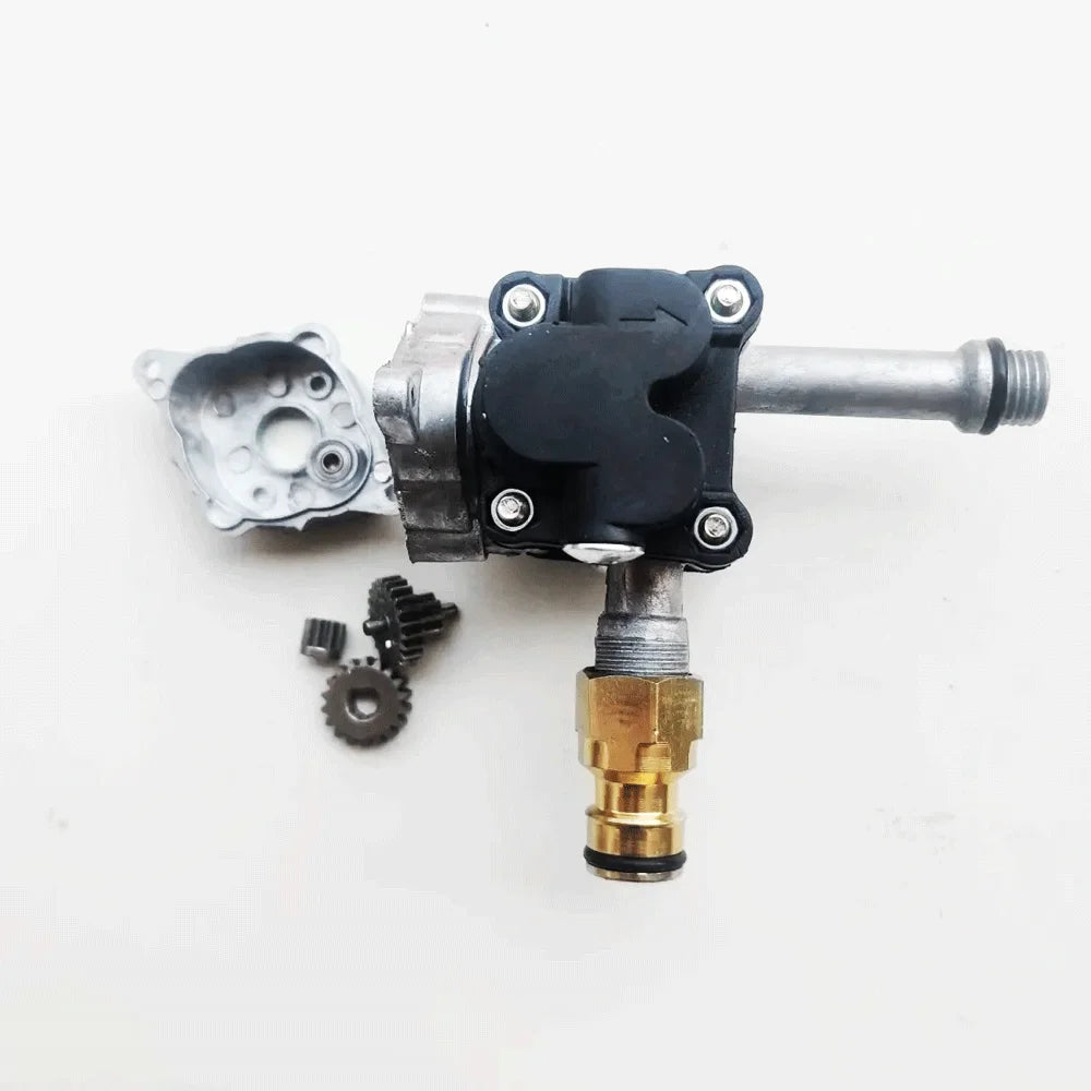 21V Pressure Washer Zinc Alloy Pump Head Plunger Portable Lithium Power Cleaner Accessories Car Washing Machine Pump Host