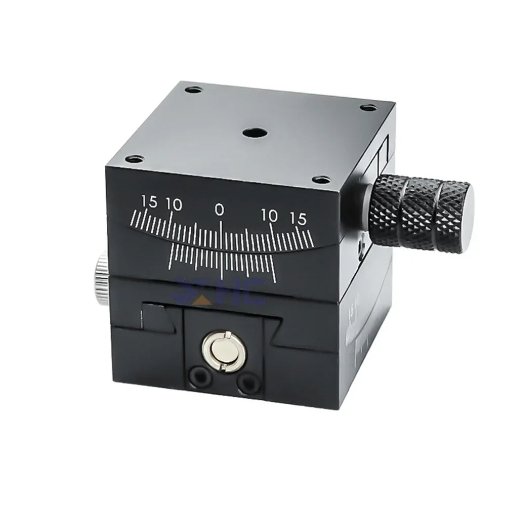 GFG40 GFWG40 X Axis XY Axis 40mm Sliding Table Manual Radian Angle Table Goniometer Swing Table Measurement Displacement Radian