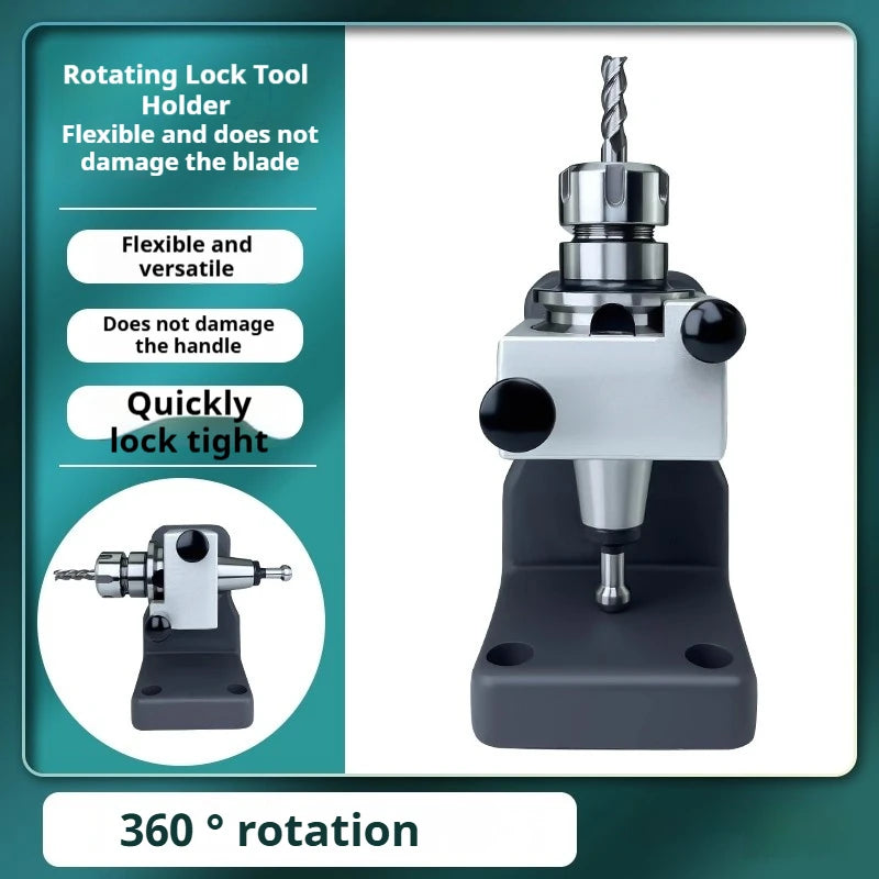360 degree rotary lock tool holder CNC Tightening Fixture BT30BT40 machining center tool holder remover Tool Locking Device