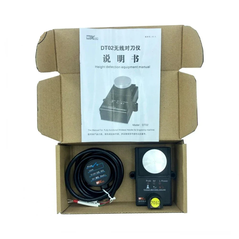 probe CNC wireless tool DT02-3 machining center, 5V-24V CNC tool adjustment,wireless tool setting