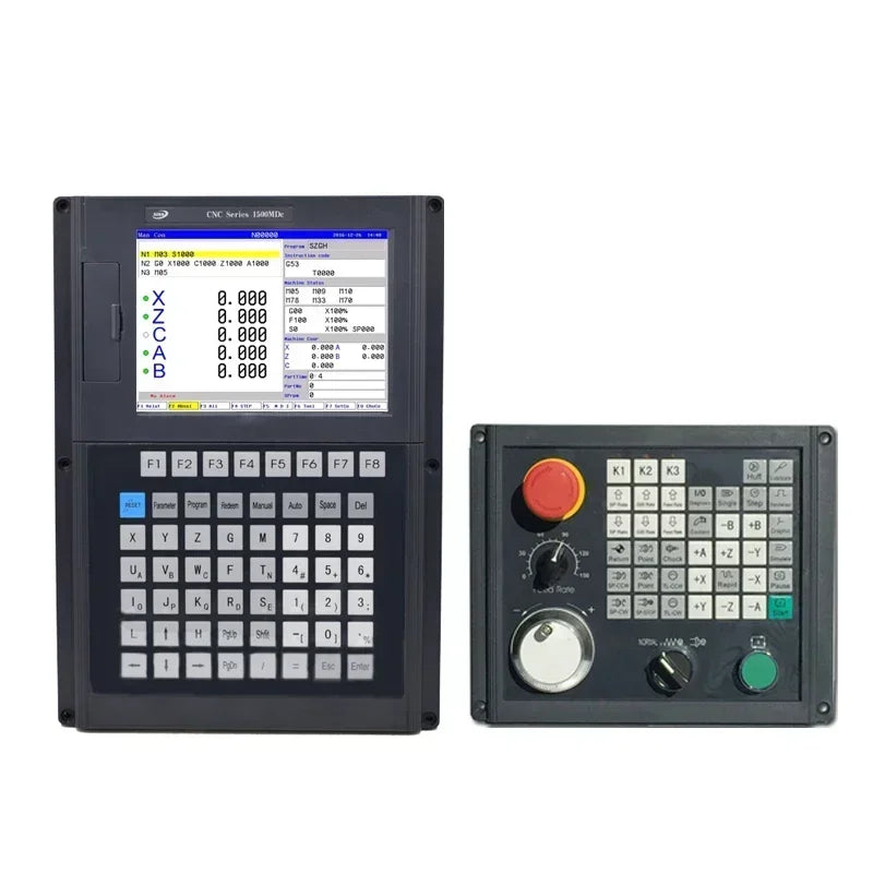 Vertical absolute 4 axis G-code CNC Milling controller total CNC vmc solution similar as GSK logo customized CNC1500MDC-4