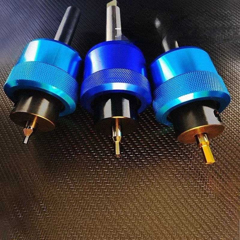 Straight Shank 8.0mm Hexagonal Squareal CT08 CT16 Rotary Broach Punch Holder British System C16/C20/C22/C25/C32 for Lathe