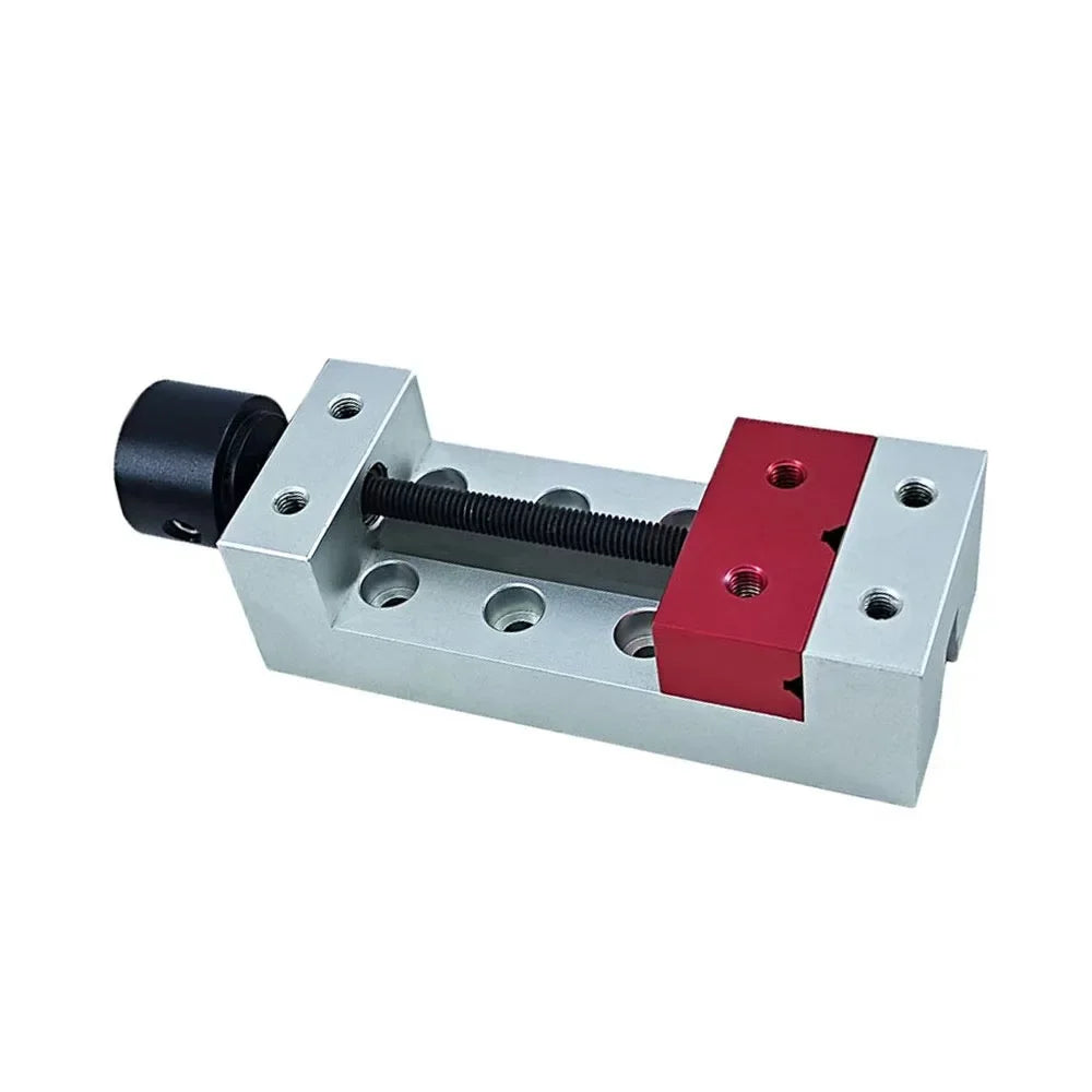 CNC vise carving vise flat-nose pliers drilling machine opening parallel DIY sculpture crafts metal adjustment manual tool