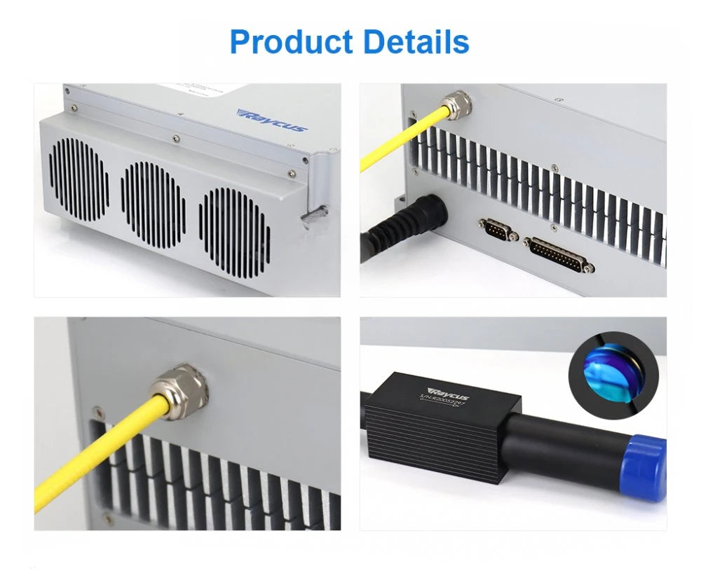Raycus Pulse Fiber Laser Source/Generator for CNC Engraver Laser Marking Raycus 20QS 20Q 30QS 30Q 50QB