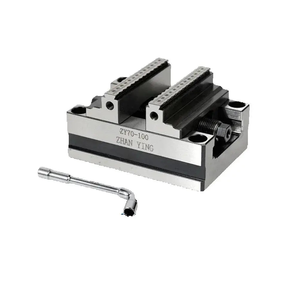 Precision CNC Vise Four Axis Five Axis Turntable Fixture Self Centering CNC Machining Center Concentric Flat Nose Pliers
