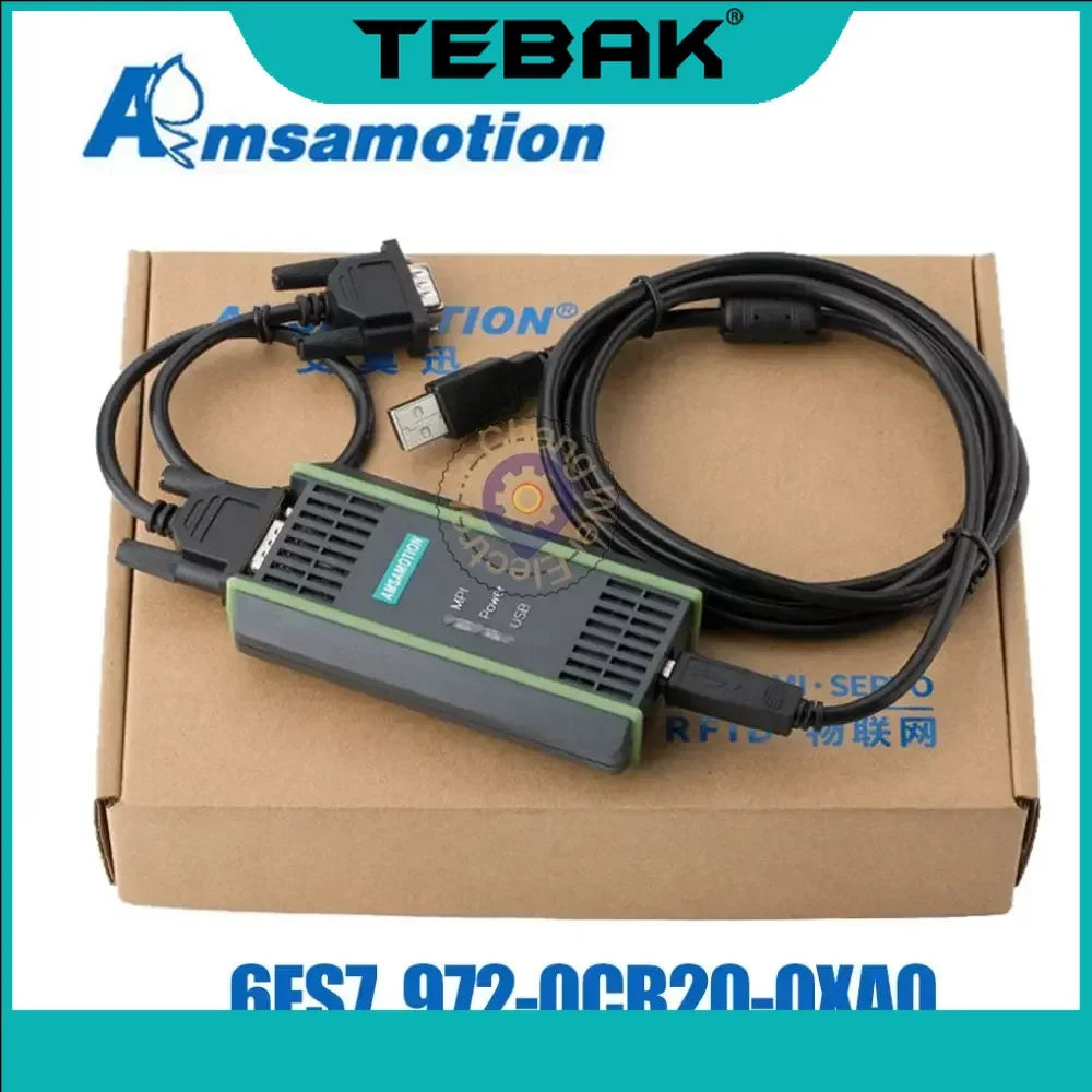 CNC 6ES7972-0CB20-0XA0 PC Adapter USB Cable PLC For Siemens S7-200/300/400 RS485 Profibus MPI/PPI 9-pin