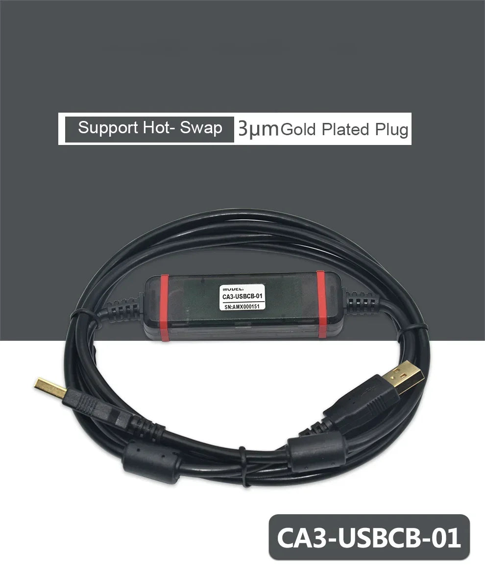CNC CA3-USBCB-01 Download Line USB Port PLC Communication Programming Cable Suitable PRO-FACE GP3000 ST3000 LT3000 AGP3301