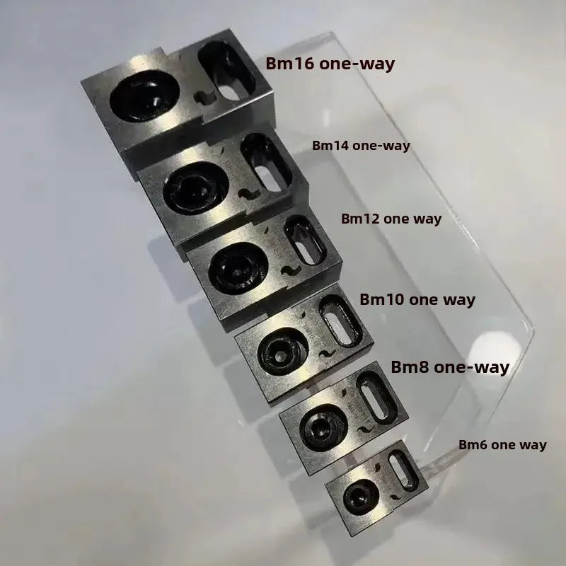 OK Fixture Clamps Extended Single-Sided Jig Heavy Cutting Precision Multifunction Parallel Flat Vise Side Fixed Clamping Block