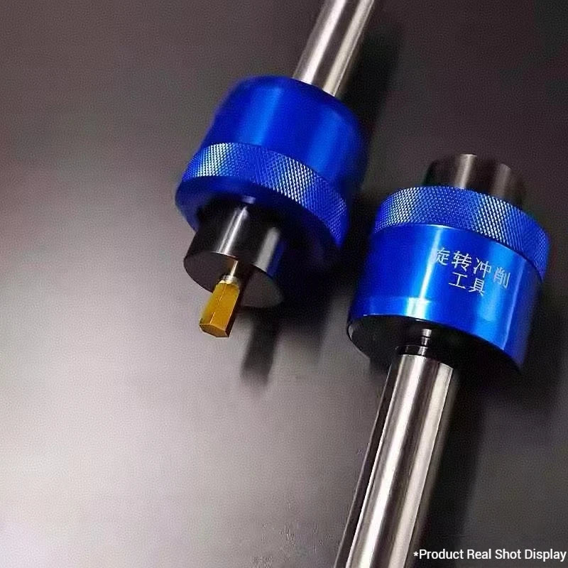Straight Shank 8.0mm Hexagonal Squareal CT08 CT16 Rotary Broach Punch Holder British System C16/C20/C22/C25/C32 for Lathe