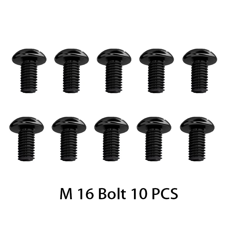 6 Pcs Hexagonal Eccentric Fixture Clamps Stainless Steel Anchor Clamping with Nut for Workholding Thread M4 M5 M6 M8 M10 M12 M16