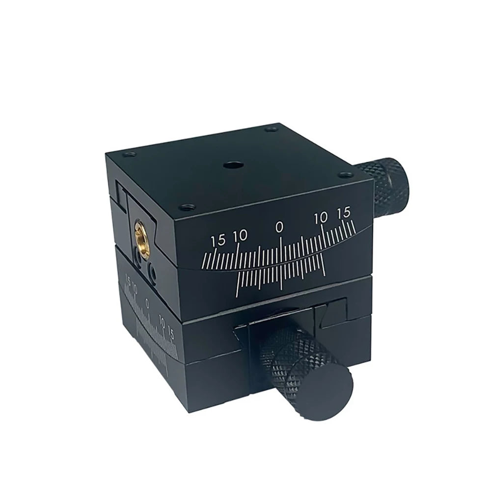 GFG40 GFWG40 X Axis XY Axis 40mm Sliding Table Manual Radian Angle Table Goniometer Swing Table Measurement Displacement Radian