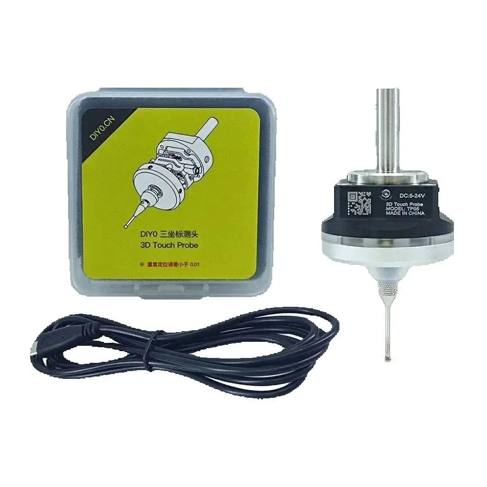The Latest Upgrade V6 Anti-roll 3d Touch Probe Edge Finder Centering Desktop Cnc Probe Compatible with Mach3 and Grbl
