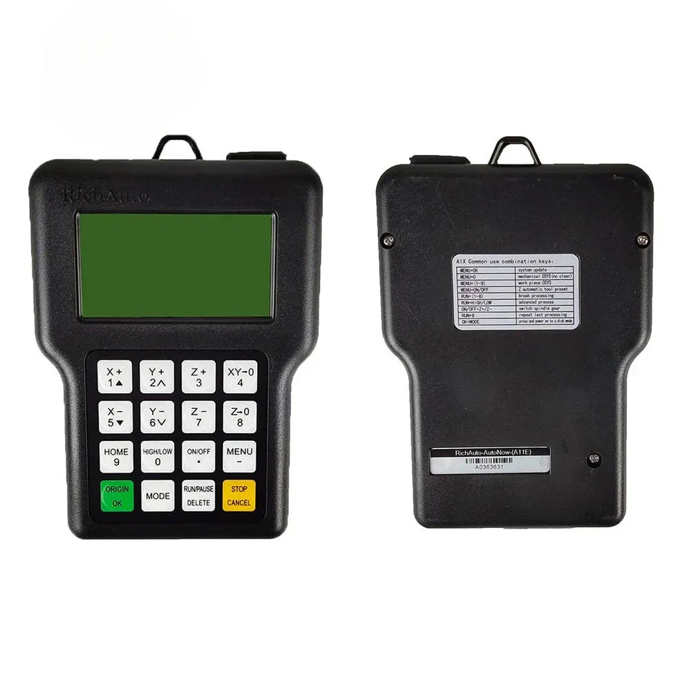 CNC Controller Richauto DSP A11E A18E 3Axis 4Axis USB Remote Control System, Supports Multi-Head Replacement and G Code