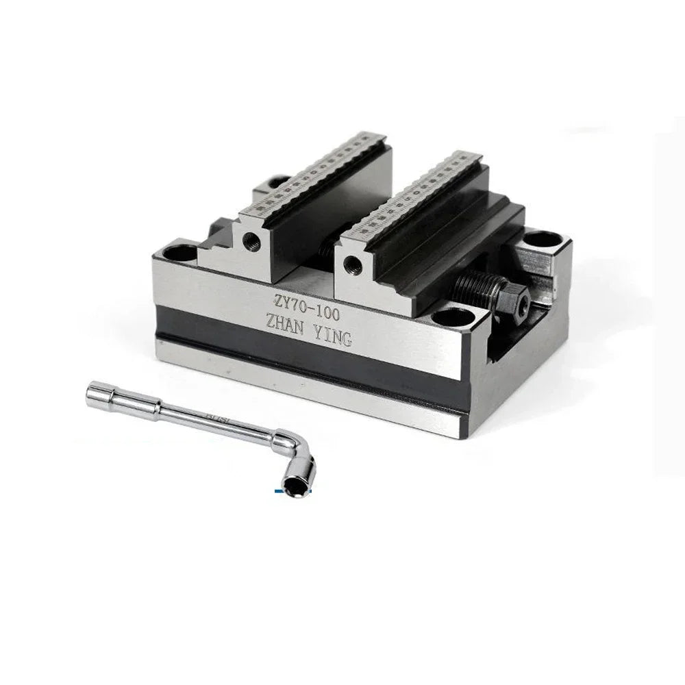 Precision ZY60-80 Four Axis Five Axis Turntable Fixture Self Centering CNC Vise CNC Machining Center Concentric Flat Nose Pliers