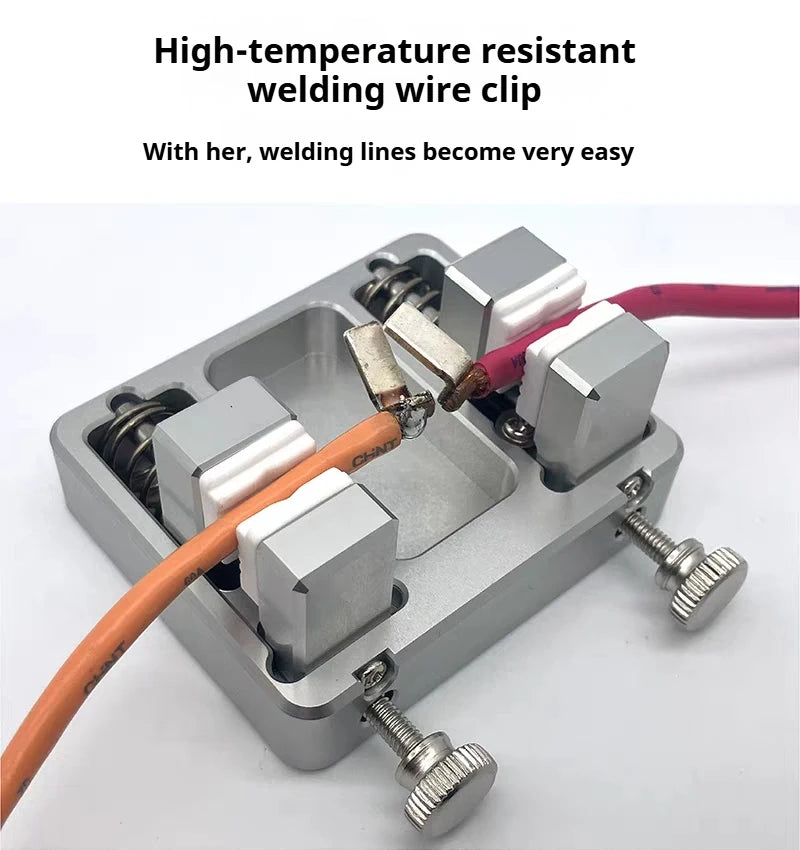 Heat Resistance Electric Welding Wire Adjustable Wire Bracket Welding Table Clamp Motherboard Soldering Welding Locator Tools