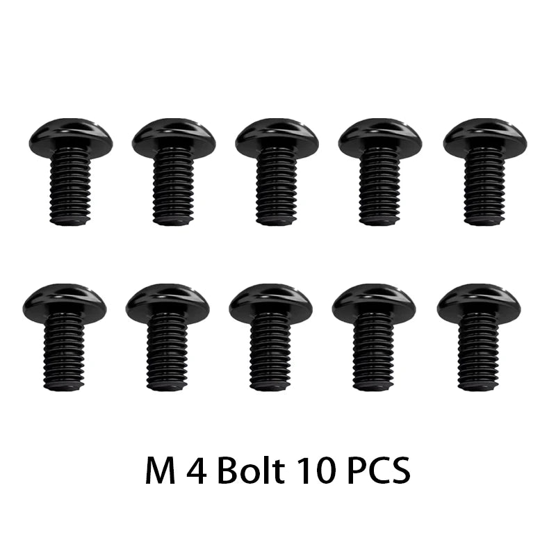 6 Pcs Hexagonal Eccentric Fixture Clamps Stainless Steel Anchor Clamping with Nut for Workholding Thread M4 M5 M6 M8 M10 M12 M16