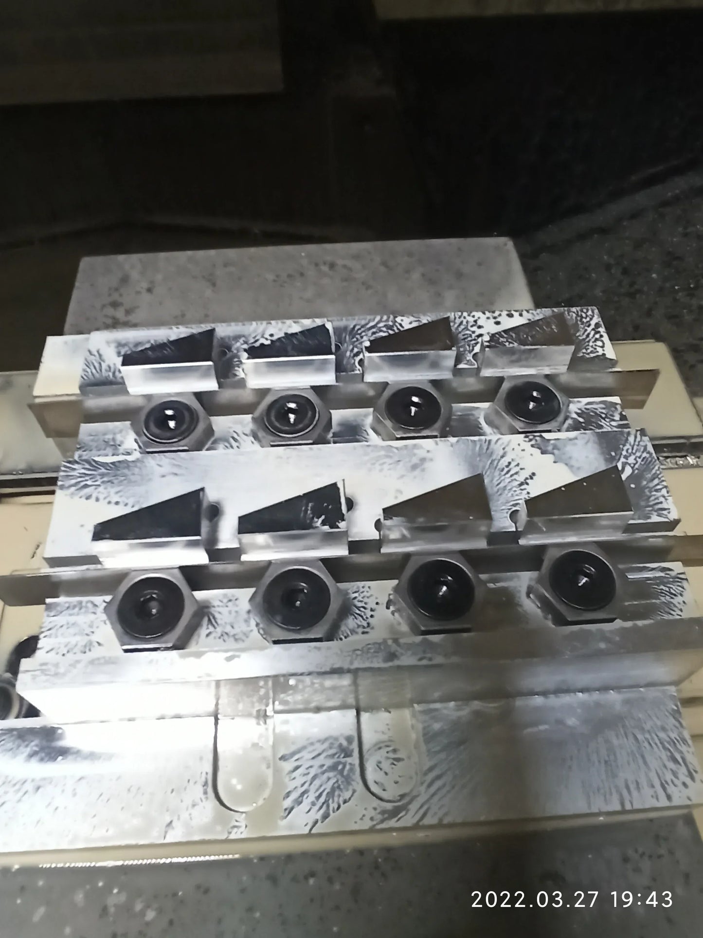 M5-M8 Hexagonal Side Fixed CNC Machining Center Hexagonal Side Fixed Fixture Small Precision Jig OK Multi Station Product Batch
