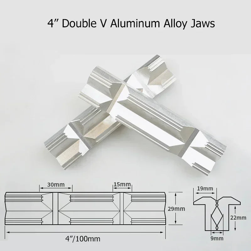 Protect Cover Vise 4/5/6'' Jaws Magnetic Protective Cover Aluminium Alloy Rubber Hand Tools Bench Vise Protector Accessories