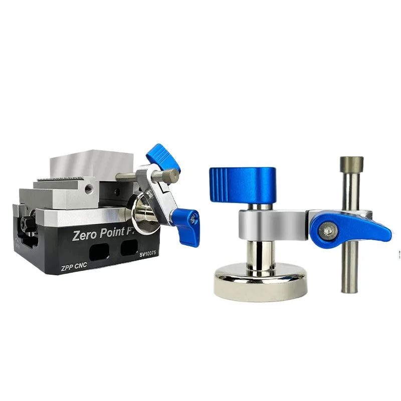 CNC Workpiece Locator Auxiliary Self Centering Vice Vise Magnet Locator Positioner Parallel Magnetic Suction Auxiliary Vise Vice
