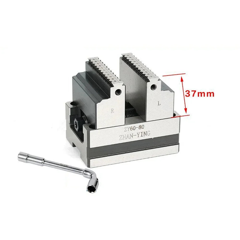 Precision ZY60-80 Four Axis Five Axis Turntable Fixture Self Centering CNC Vise CNC Machining Center Concentric Flat Nose Pliers