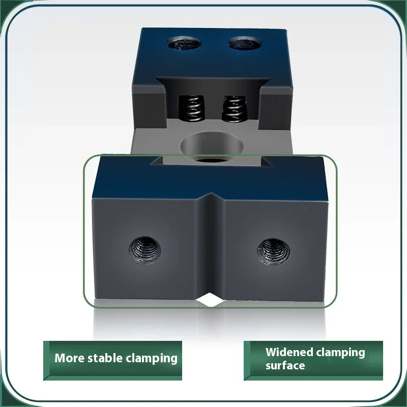 Single Side CNC OK Vise Clamp Fixture Pneumatic Multi Function Fixed Precision OK-Vise Vice Clamping Fixtures for Heavy Cutting