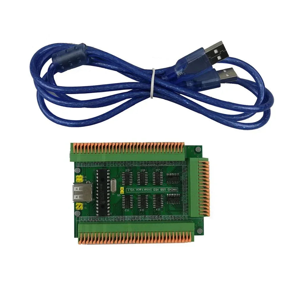 USB hid Manual control extended current board Do not install screw versions Analog voltage (0-5v) to digital quantity (1-2)MACH3