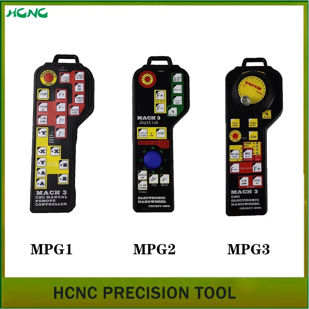 CNC MACH3 electronic handwheel manual controller USBMODBUS MPG CNC engraving machine motion card interface board pulse generator