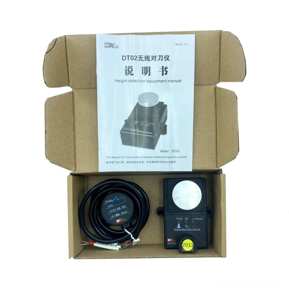 probe CNC wireless tool DT02-3 machining center, wireless tool setting, 5V-24V CNC adjustment tool