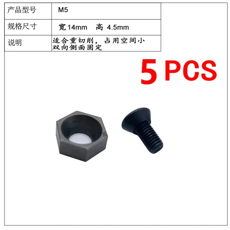 CNC Machining Hexagonal Top Measuring Fixture Clamping CNC Batch Parts Processing Side Fixed Tooling Precision Vise
