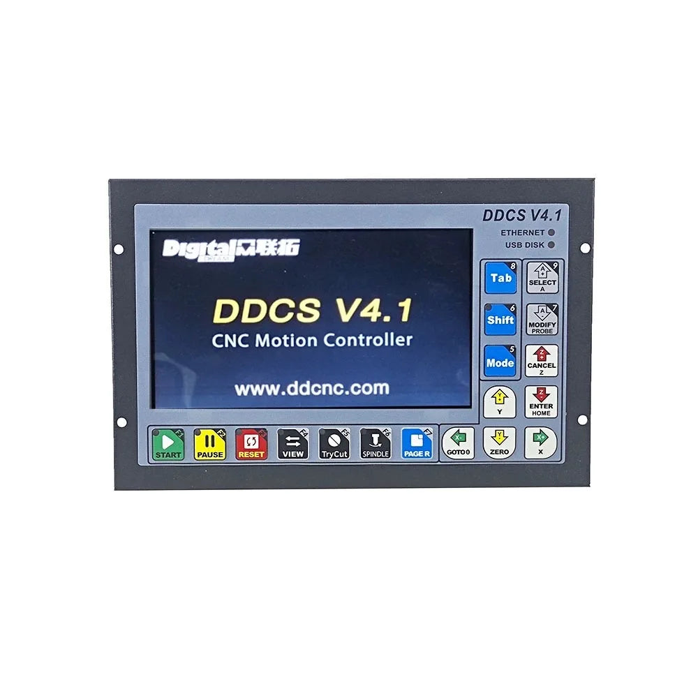 CNC latest DDCSV3.1 upgrade DDCS V4.1 3/4 axis independent offline machine tool engraving and milling CNC motion controlle