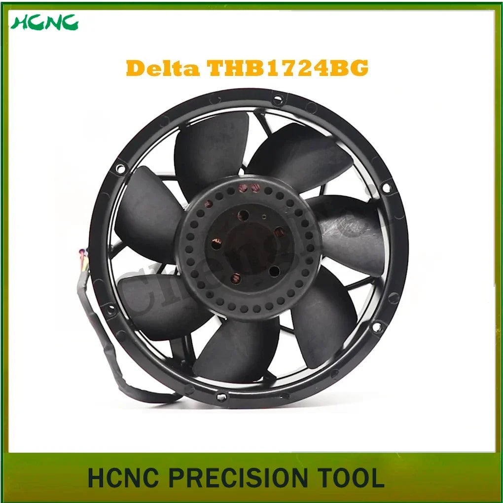 ABB Inverter Fan CNC Delta THB1724BG ACS880 R9 17cm 17251 24V 8.40A 8000RPM Ball Bearing