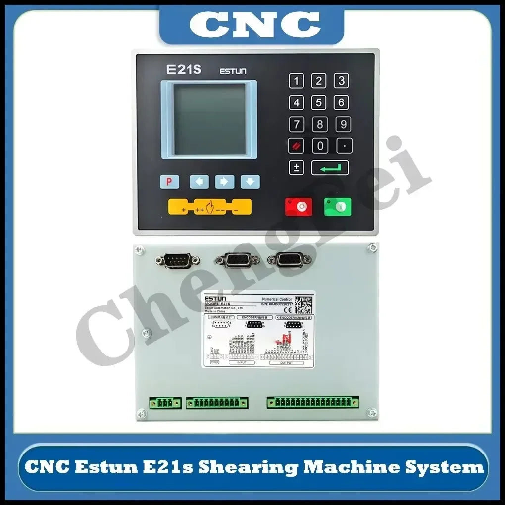 CNC Estun E21s Shearing Machine System Motion Controller Digital Display Control Panel E21 System Encoder
