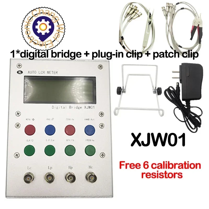 XJW01 digital bridge 0.3% LCR tester resistance inductance capacitance ESR meter finished product