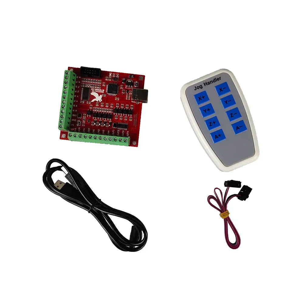 CNC Red Breakout Board USB MACH3 100Khz 4 Axis Interface Driver Motion Controller Driver Board