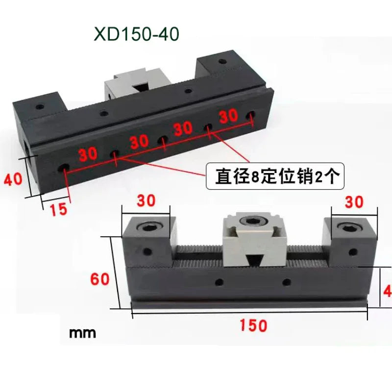Double-Sided Multi-Station Side-By-Side Fixed Precision Locking Mode CNC Precision OK Vise CNC Machining Center