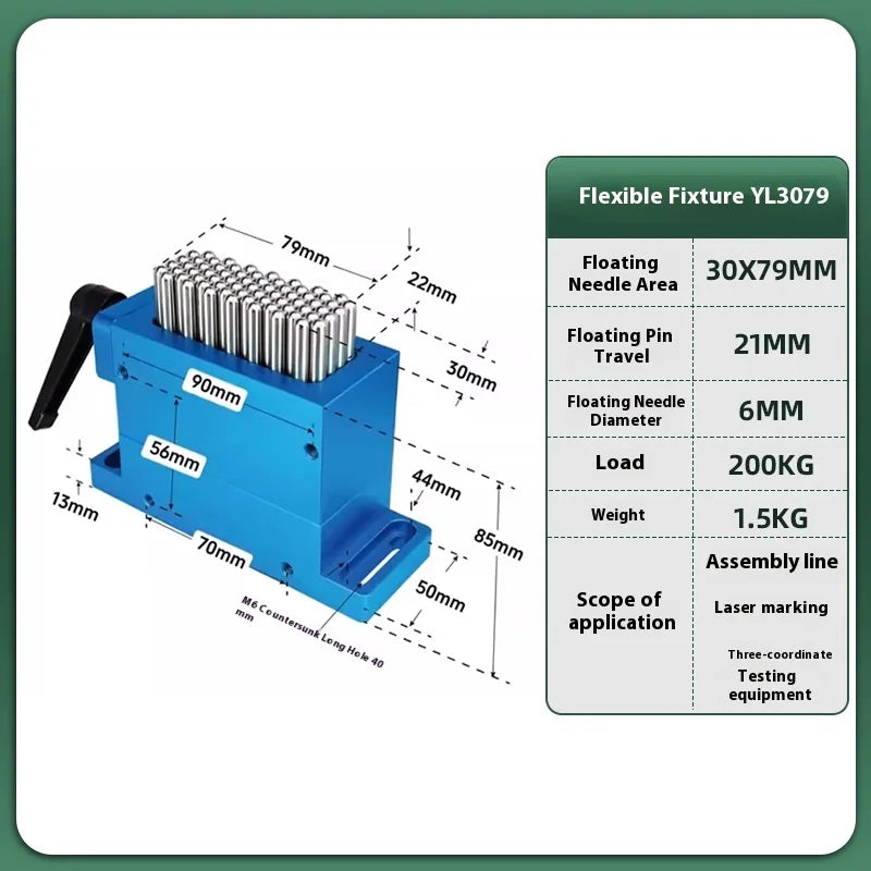 Flexible Fixture Universal Clamp CNC Assembly Flexible Claw Stainless Steel Flexible Clamp For CNC Laser Marking Machine