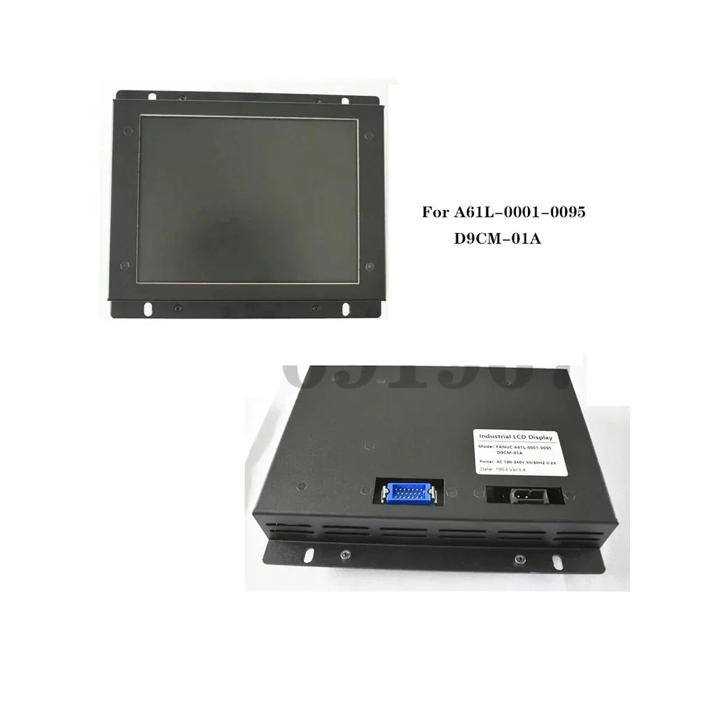 CNC Industrial LCD Display Monitor For Replacing FANUC 9" Old CRT A61L-0001-0093 D9MM-11A MDT947B-2B A61L-0001-0095 D9CM-01A