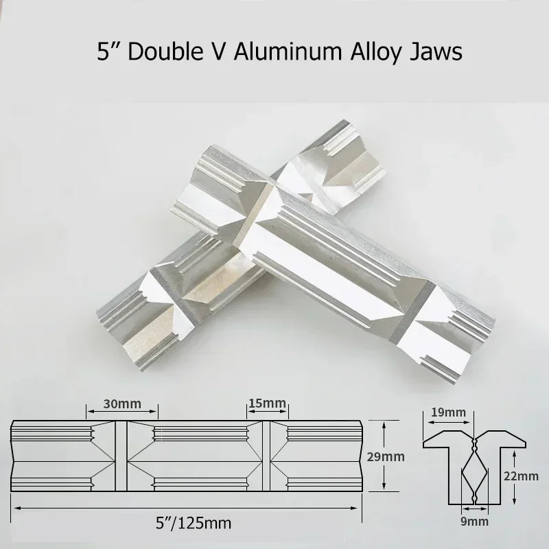 Protect Cover Vise 4/5/6'' Jaws Magnetic Protective Cover Aluminium Alloy Rubber Hand Tools Bench Vise Protector Accessories
